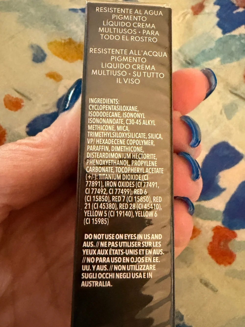 DANESSA MYRICKS BEAUTY ColorFix™ Mattes Multi-Use Waterproof Liquid Pigment NIB
